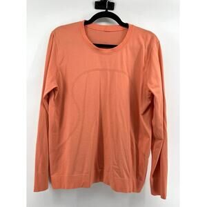 Lululemon Swiftly Tech Athletic Top Women's Size 12 Orange
